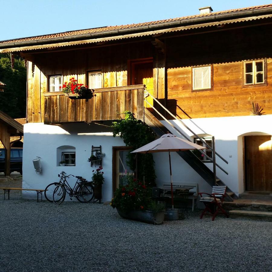 Bauernhof Kaspergut Villa Kirchberg bei Mattighofen Buitenkant foto